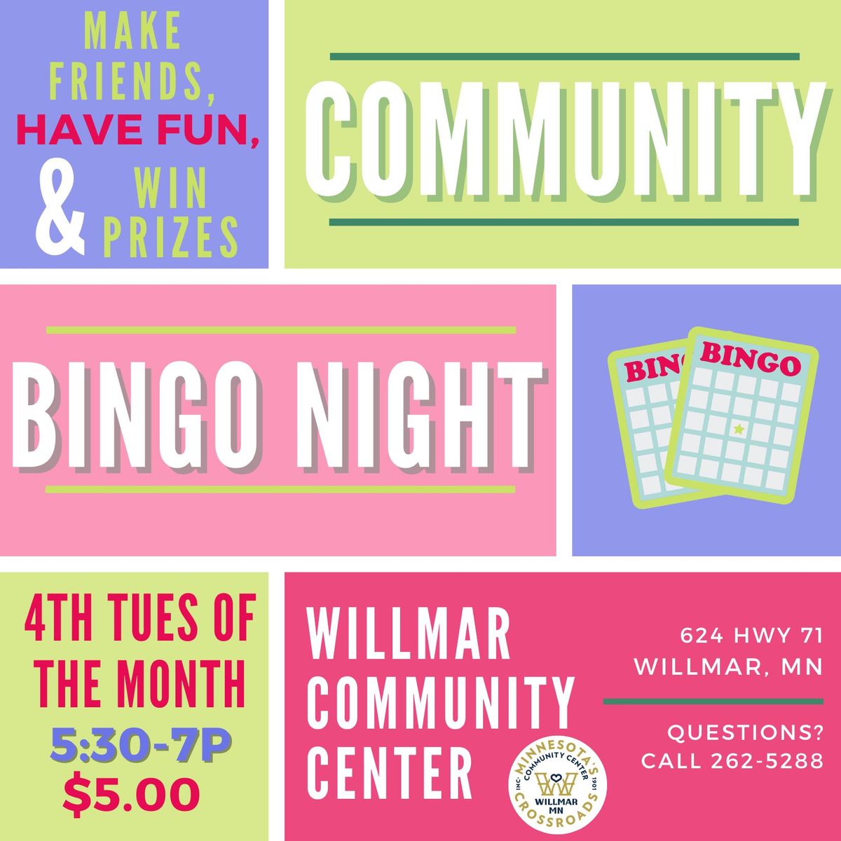 Community Bingo Nights!