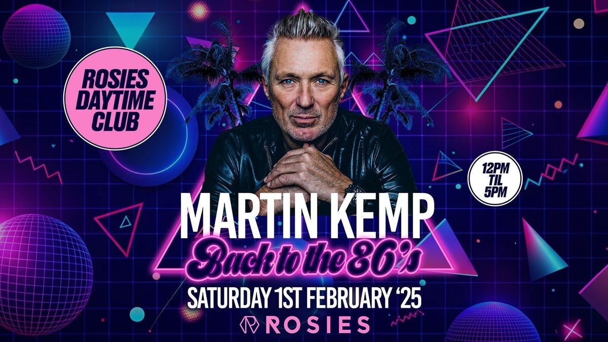 Martin Kemp Live Back to the 80's DJ Set - Birmingham 