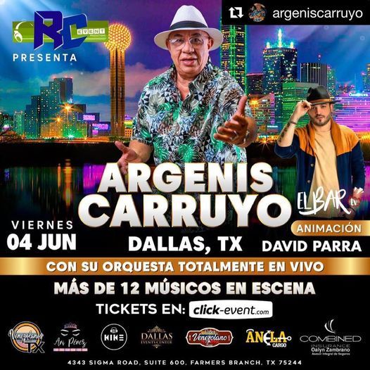 ARGENIS CARRUYO EN DALLAS, Dallas, Texas, 4 June 2021