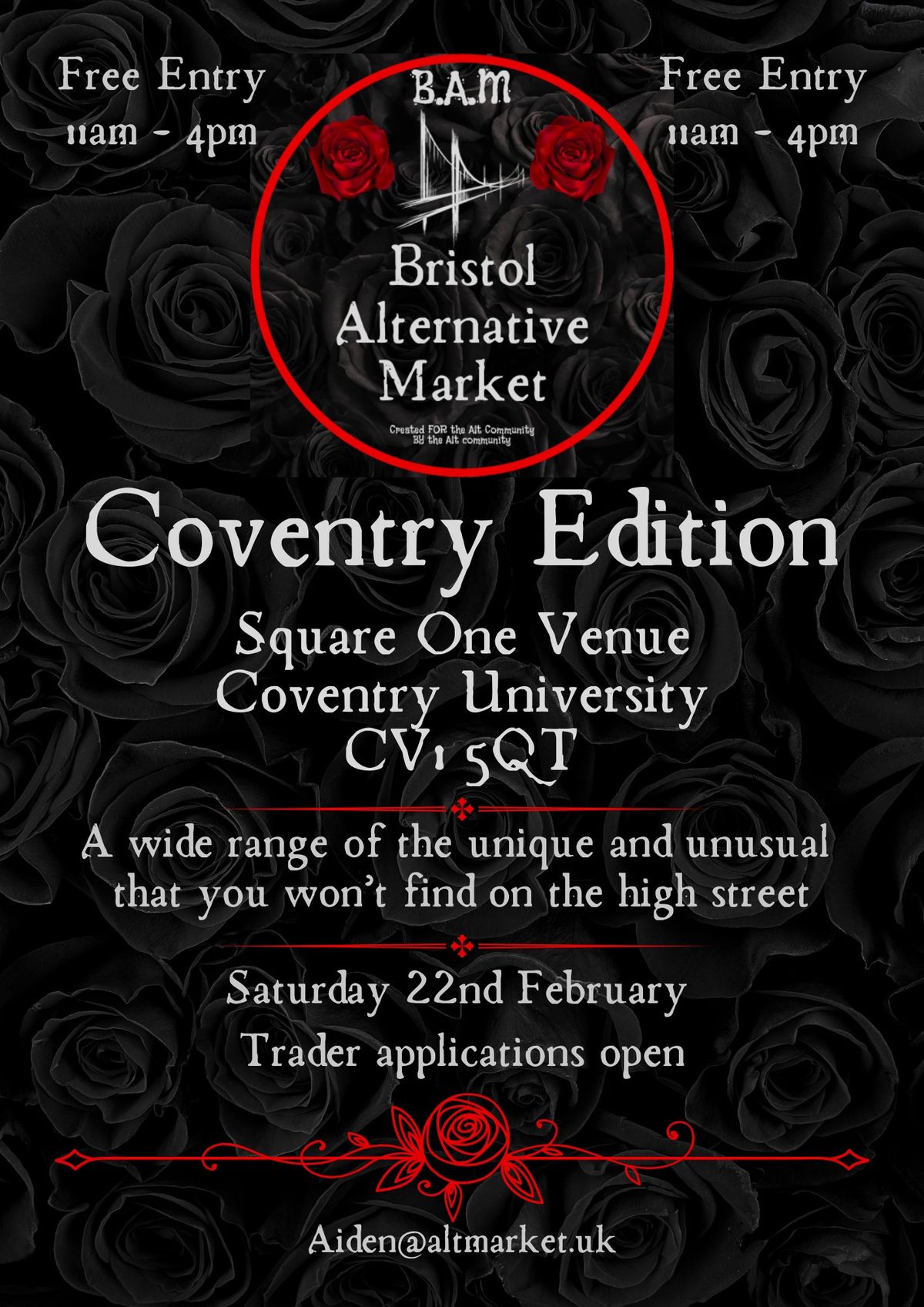 Coventry Edition-Bristol Alternative Market (February)