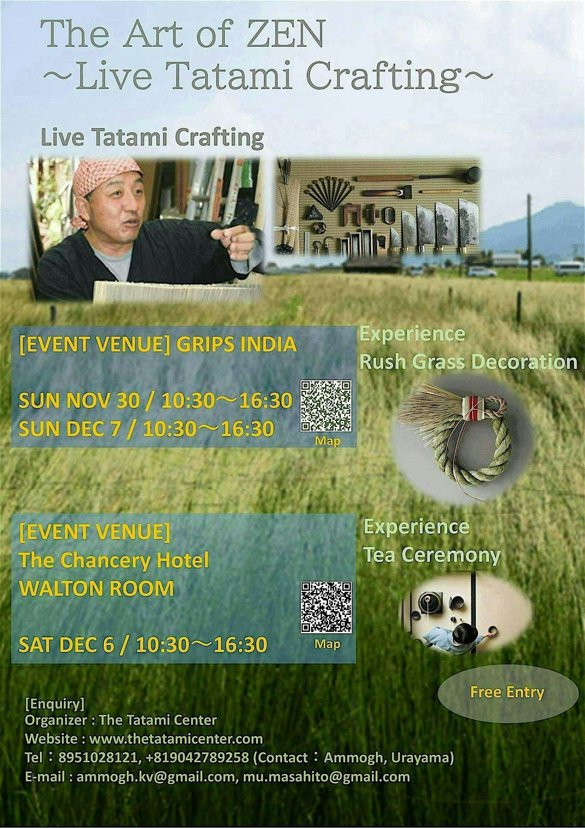 The Art of Zen - Live Tatami Crafting (Event 3\/3)
