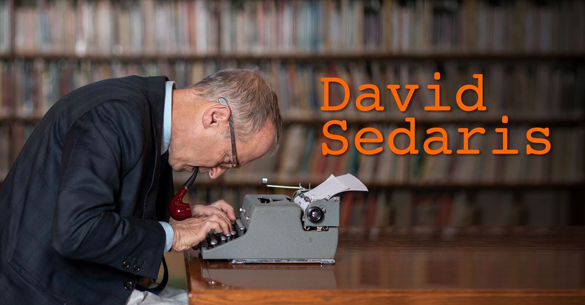 Santa Rosa CA An Evening with David Sedaris