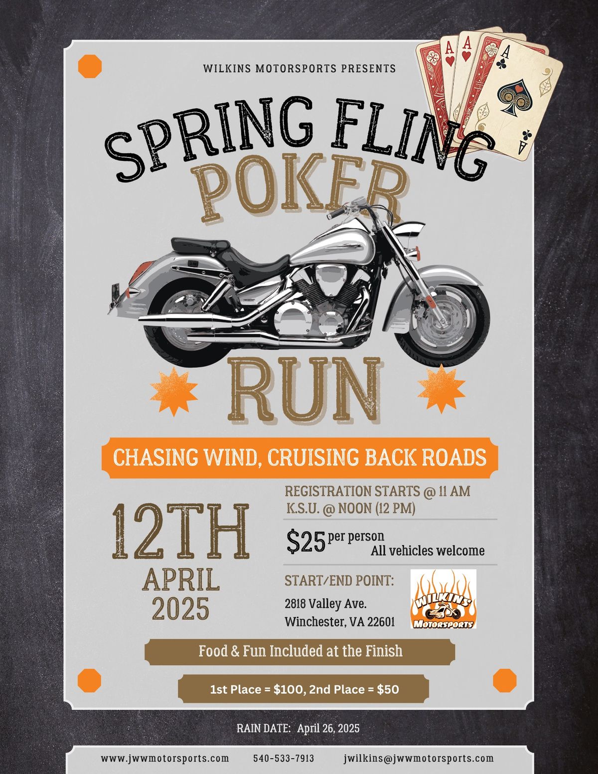 Spring Fling Poker Run