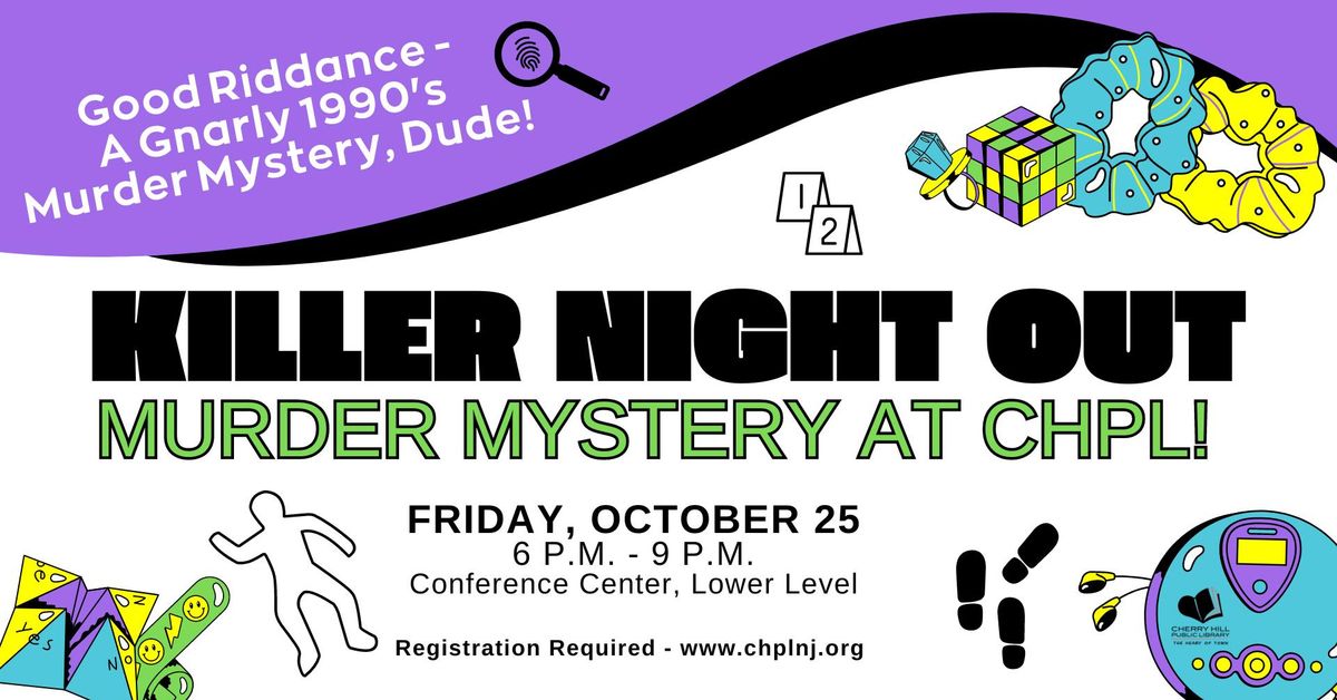 Murder Mystery - Killer Night Out! SOLD OUT!