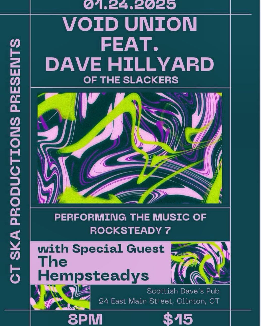 Void Union w\/ Dave Hillyard (Slackers) & The Hempsteadys