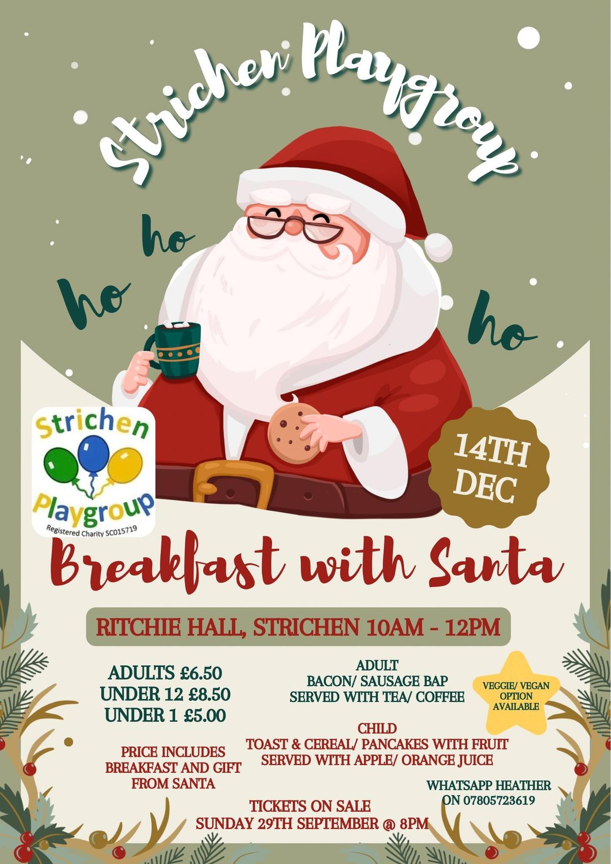 Strichen Playgroup Breakfast with Santa