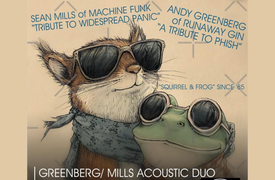 Greenberg\/Mills Acoustic Duo at Charleston Pour House (Deck)