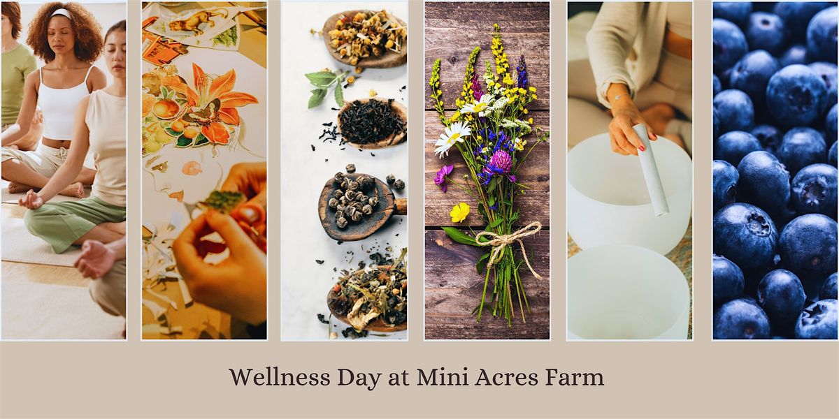 Wellness Day at Mini Acres Farm