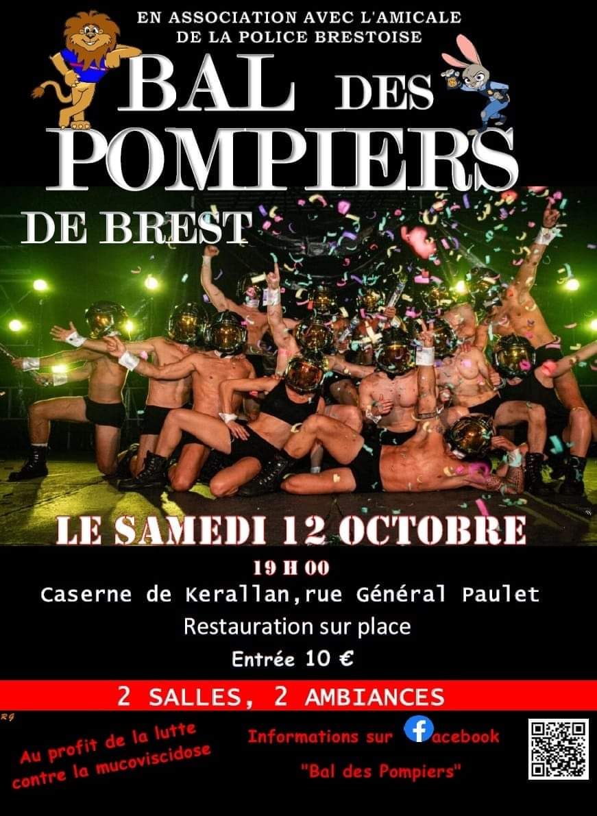 Bal des Pompiers \/ Police de Brest (\u00e9dition 2024)