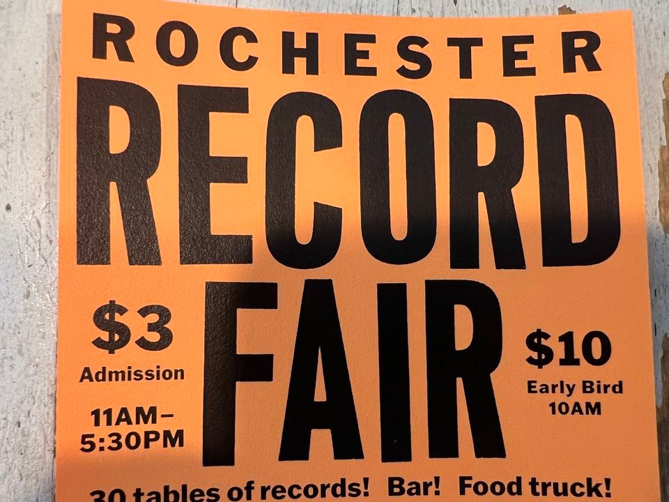 Rochester Record Fair Fall 2022 Edition , Photo City Music Hall