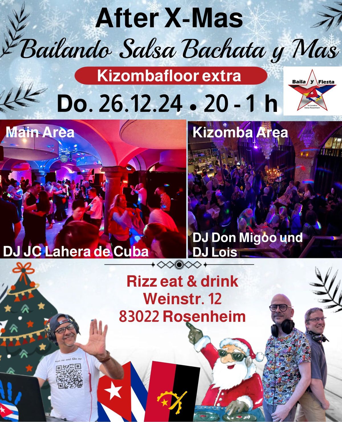 After X-mas Bailando Salsa Bachata y mas