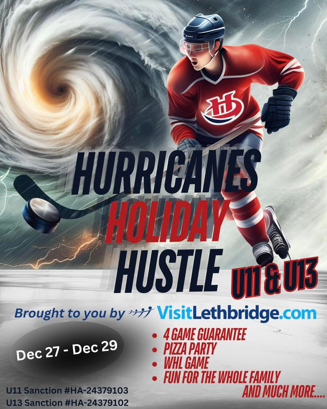 Hurricanes Holiday Hustle 2024