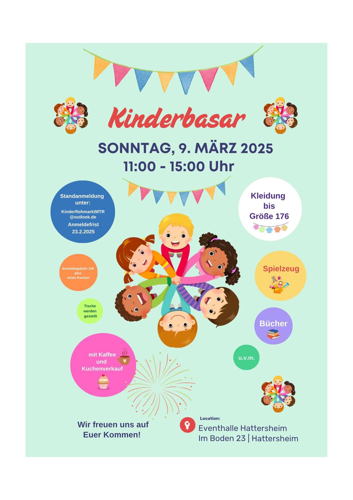 Kinderbasar in der Eventhalle Hattersheim