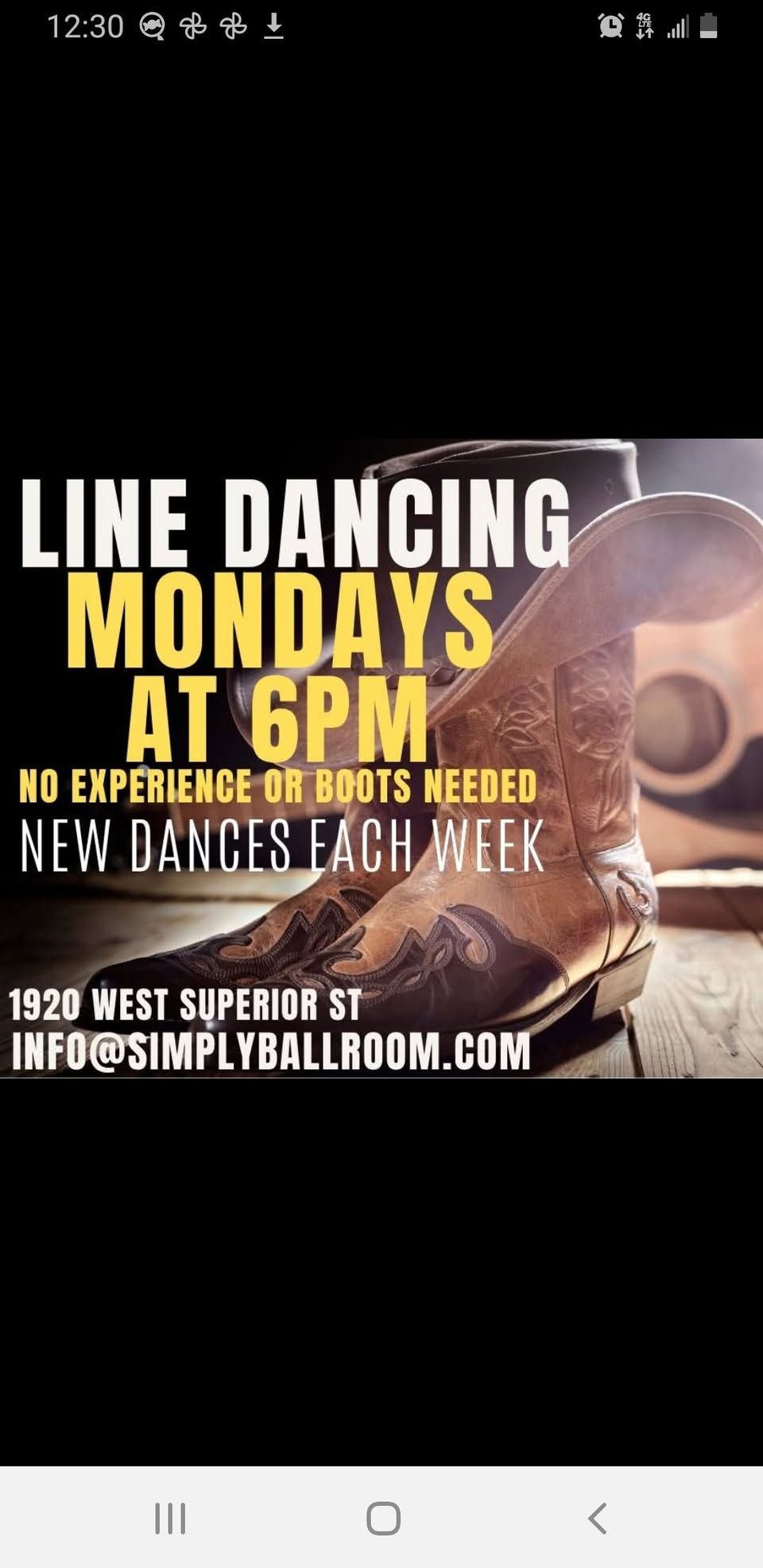 Line Dancing Classes