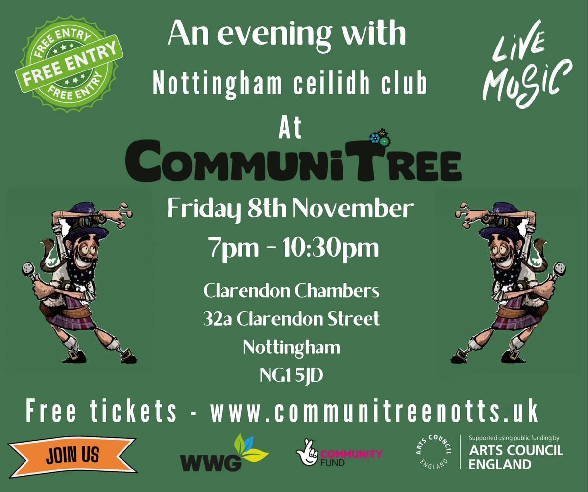 An evening with Nottingham ceilidh club (Free entry!) 