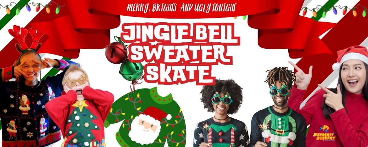 Jingle Bell Sweater Skate at Jumpin' Jupiter Skate Center Muskegon