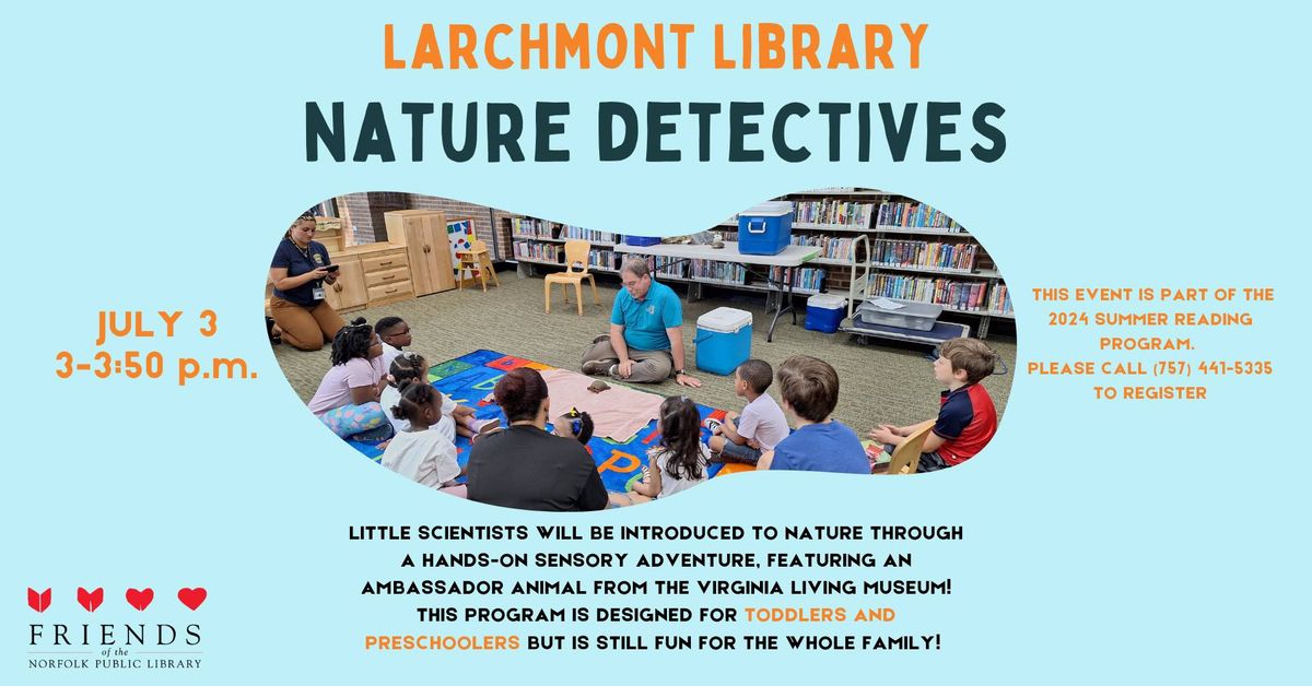 Nature Detectives with the Virginia Living Museum