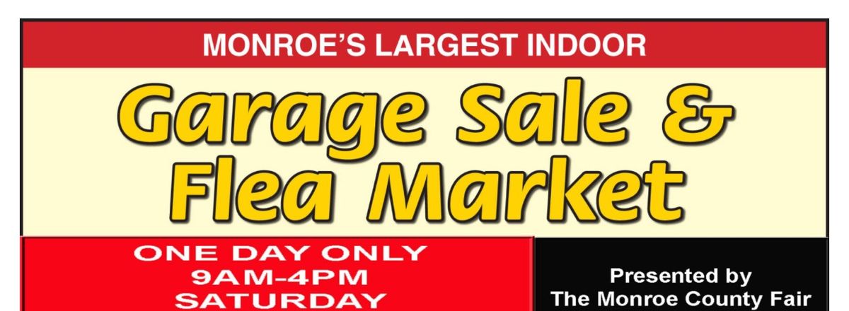 Monroe County Fair Garage sale & flea market 