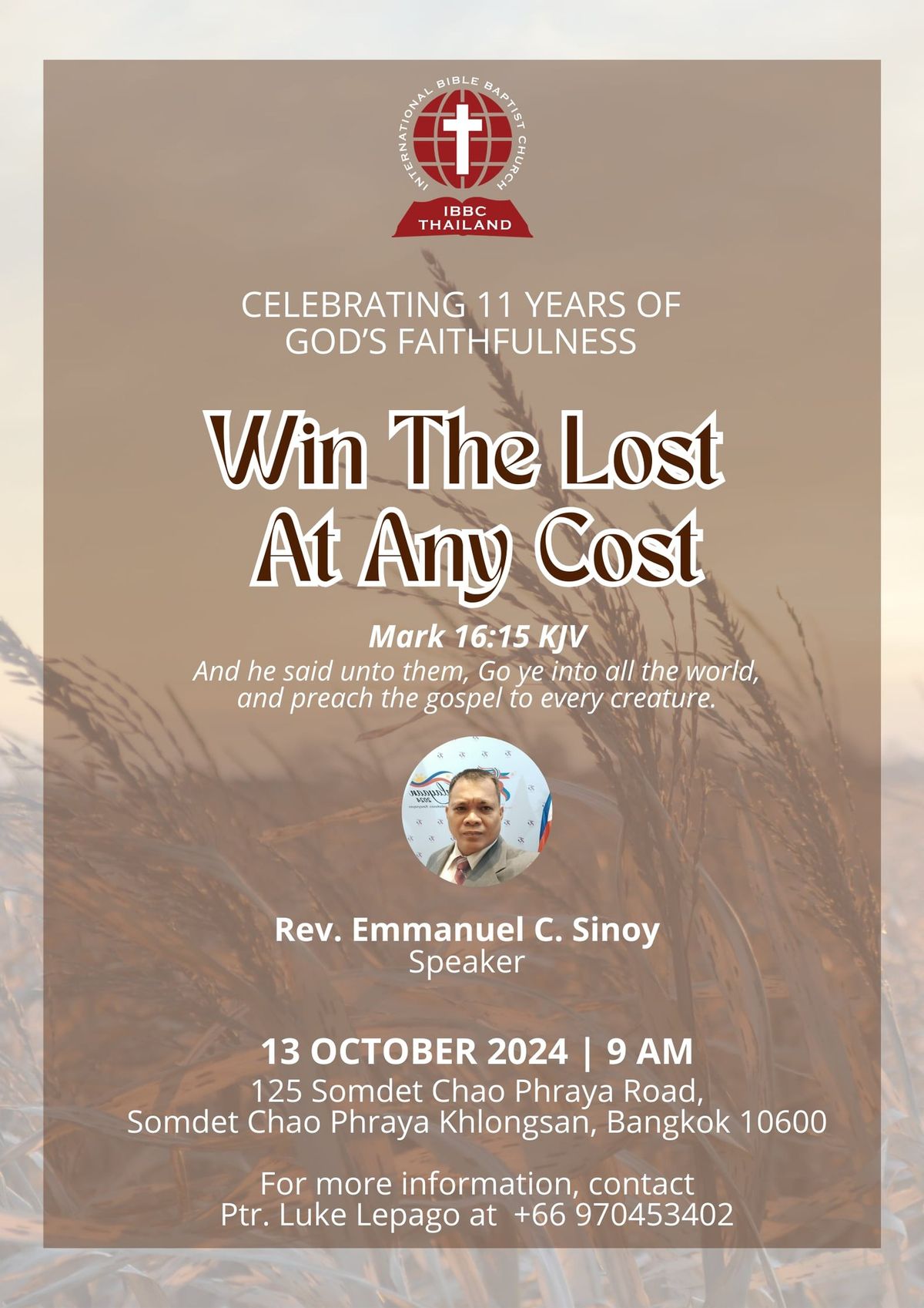 Eleventh Church Anniversary