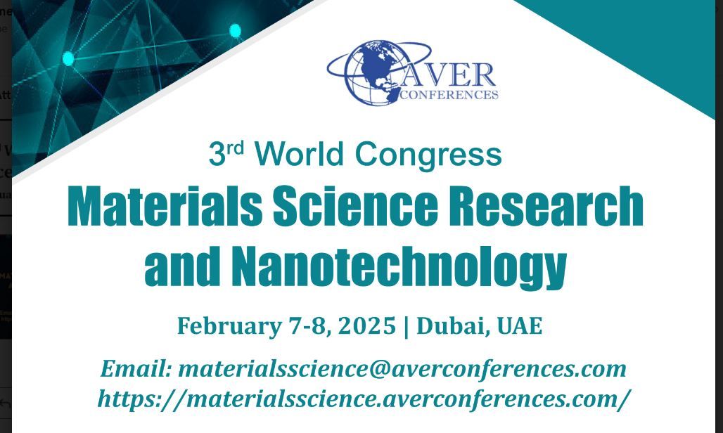 Materials Science Conference Dubai