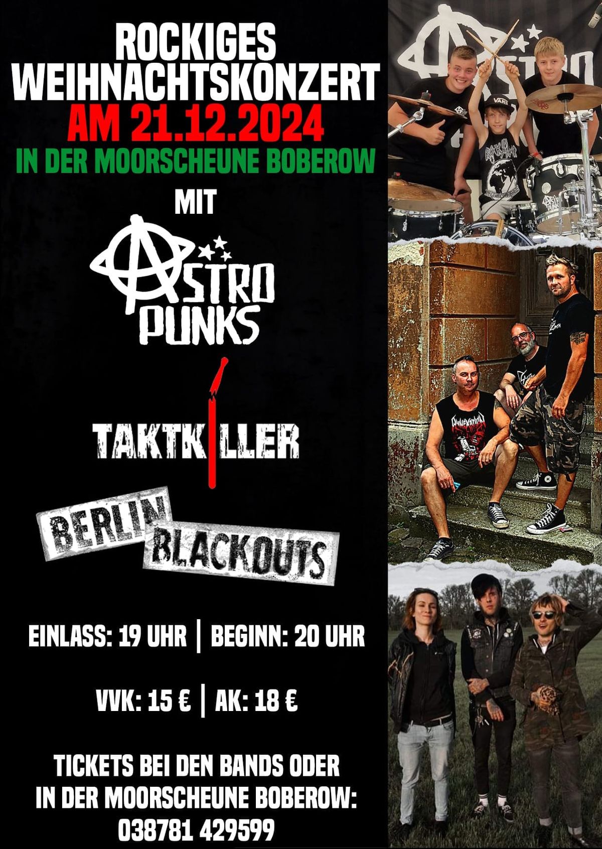 Punk- Rock- Weihnachtskonzert