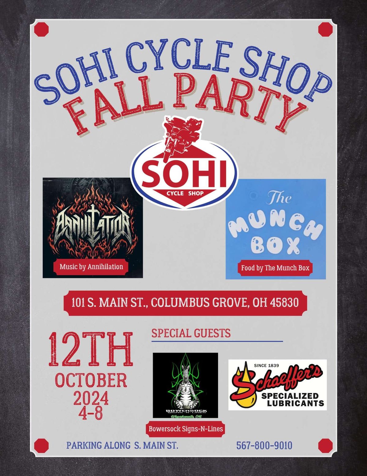 Fall Shop Party