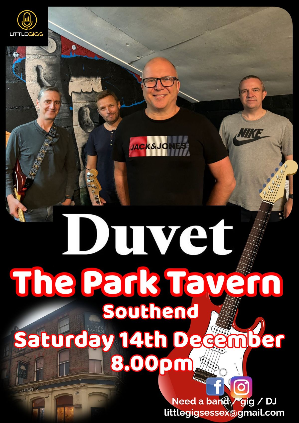 Duvet - Live & Kicking at The Park Tavern, Southend \ud83c\udfb8\ud83e\udd73