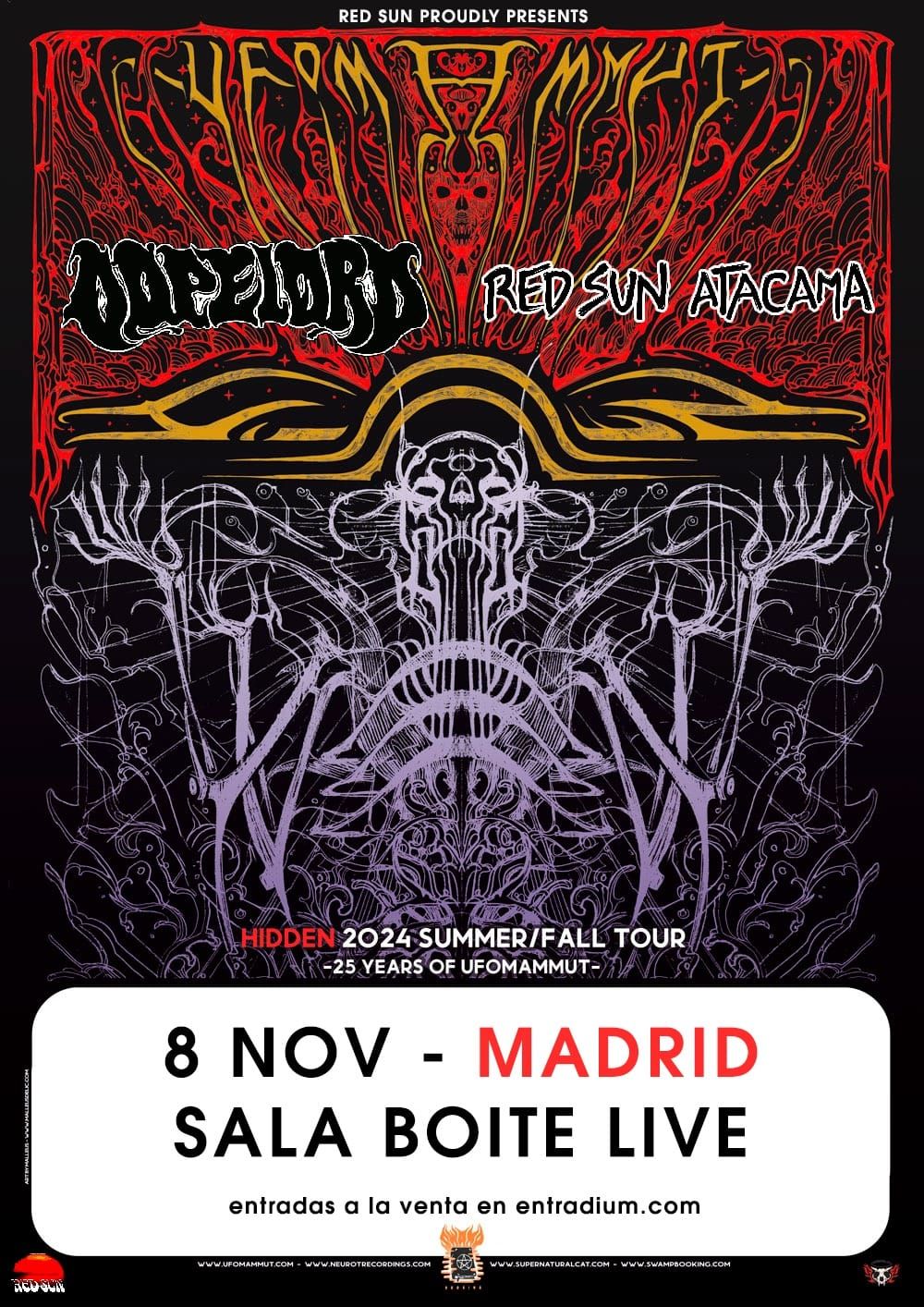 Ufomammut + Dopelord + Red Sun Atacama 