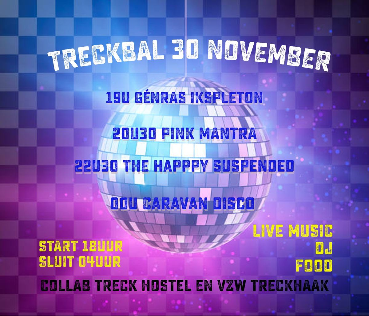 TRECKBAL (sluitfeest) - LIVE BANDS + DJ