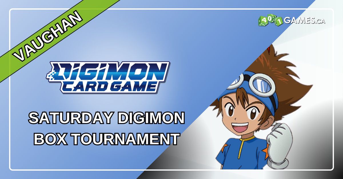 Vaughan - Digimon Tournament - Saturday Event