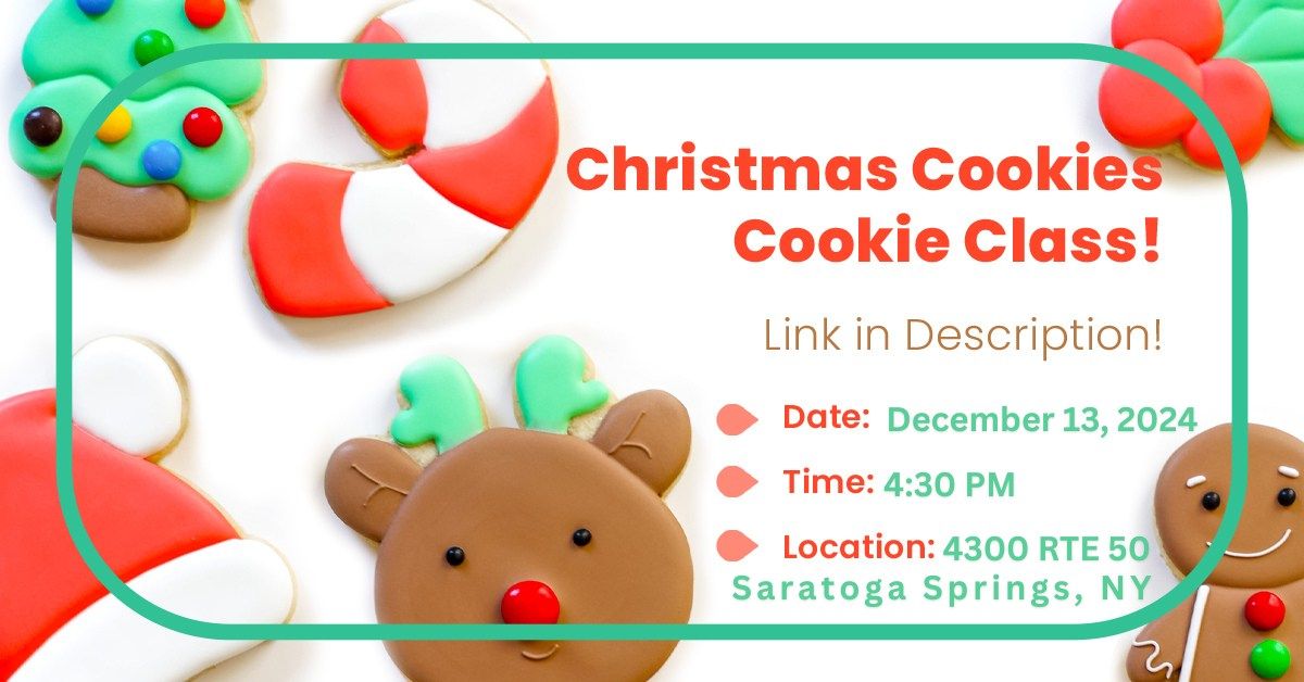 Christmas Sugar Cookie Class