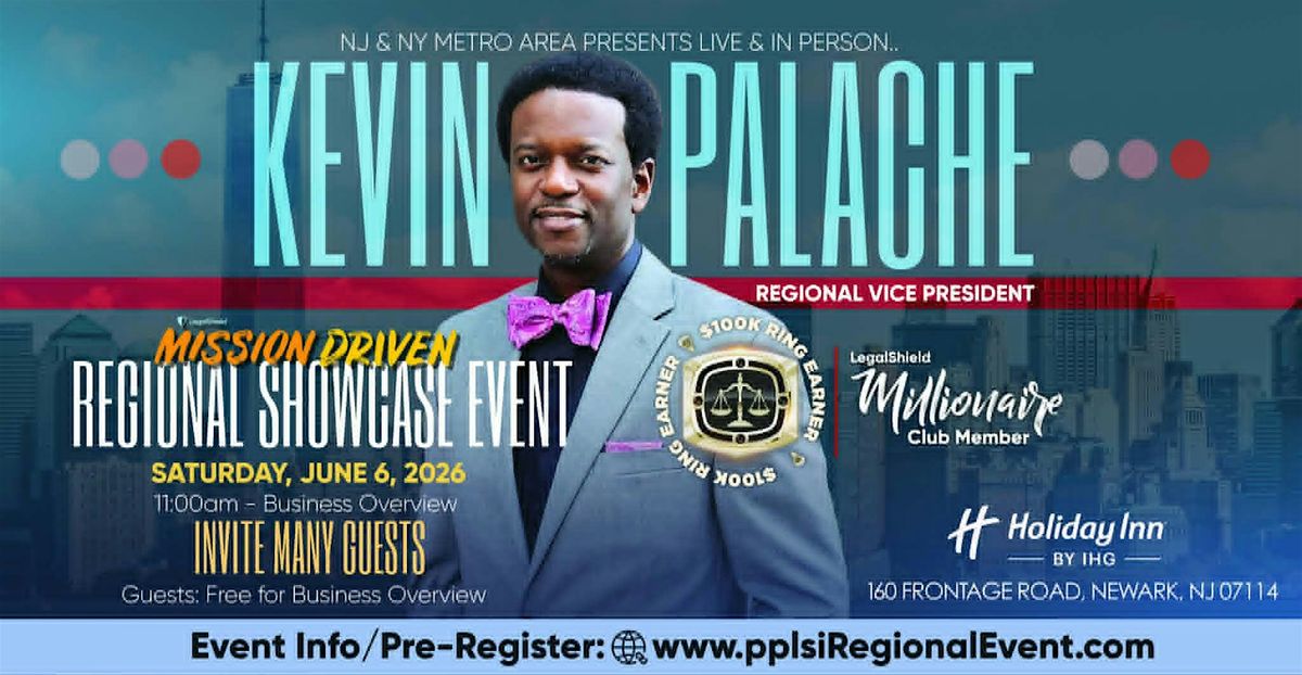 REGIONAL EVENT w\/ Mr. KEVIN PALACHE