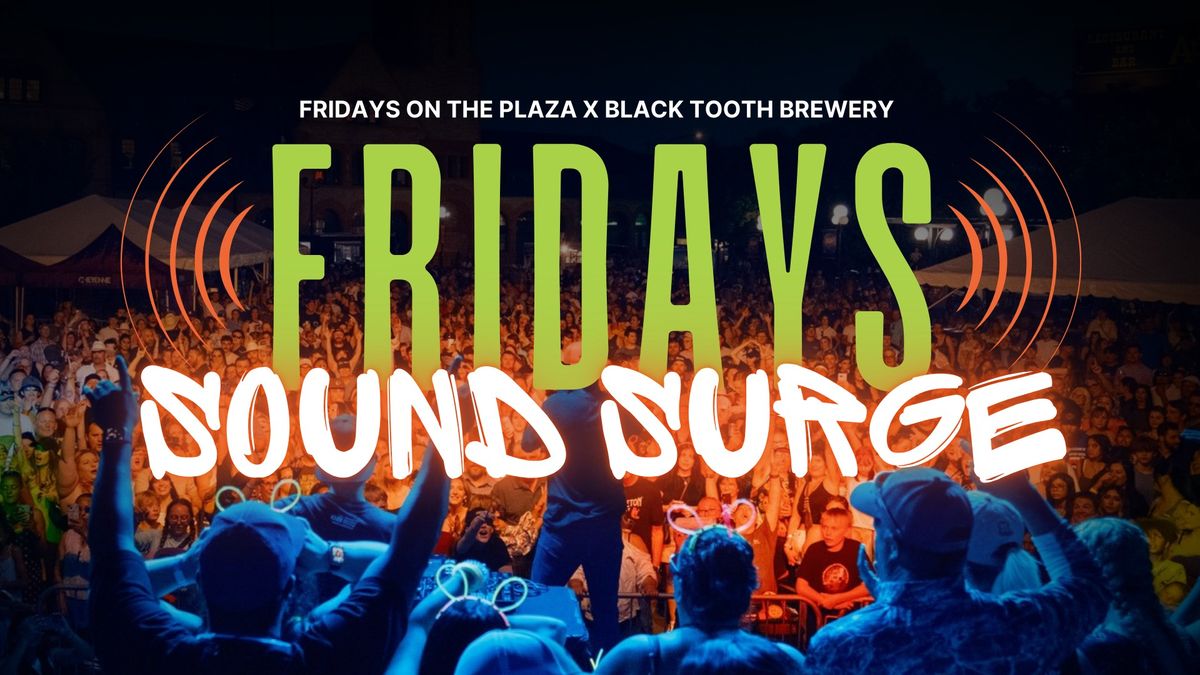 Fridays on the Plaza X Black Tooth Cheyenne Present Fridays Sound Surge