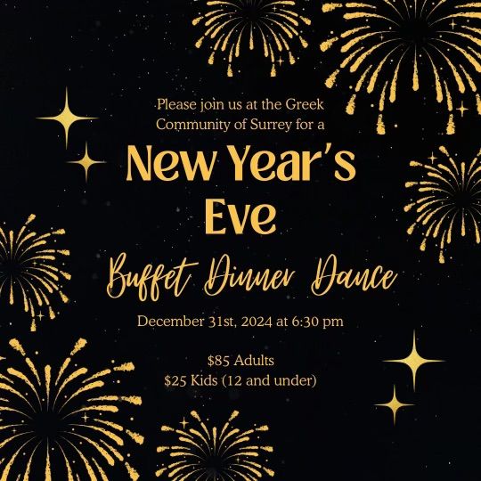 Ring in the New Year with the Surrey Greek Orthodox Community