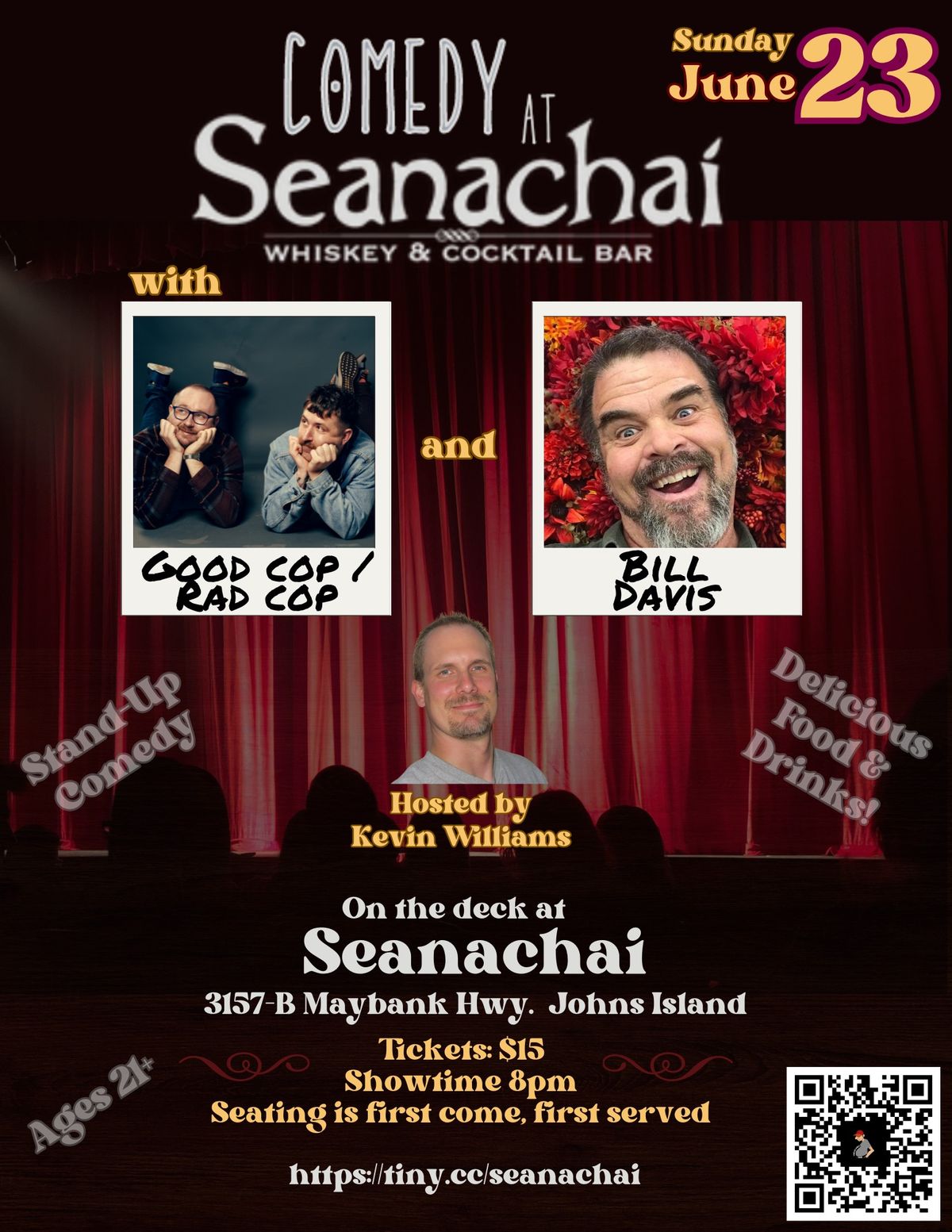 Comedy at Seanachai - June 23, 2024