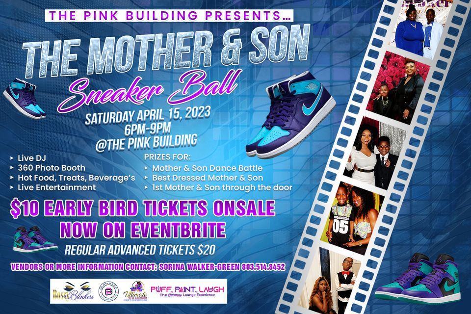 The Mother & Son Sneaker Ball, The Pink Building, Warrenville, 15 April