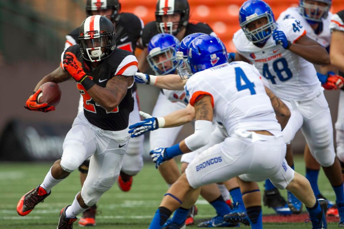 Oregon State Beavers at Boise State Broncos Football