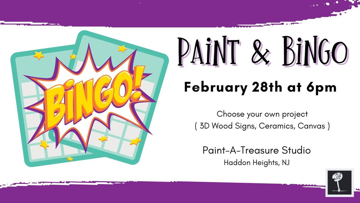 Paint N Bingo Adult Craft Night