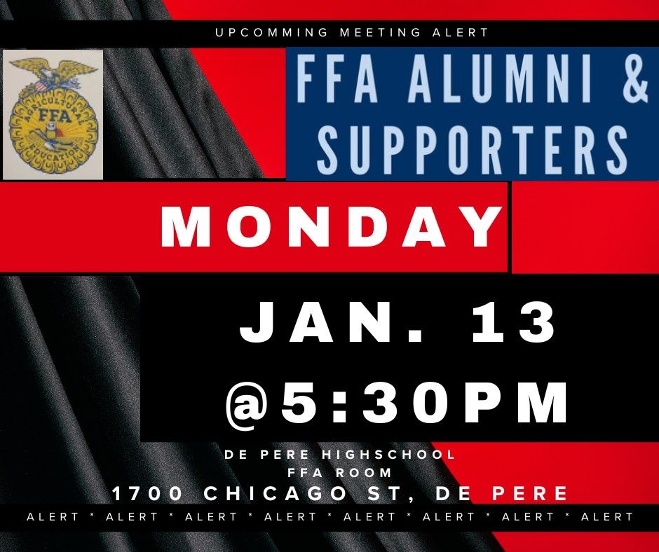 January FFA Alumni & Supporters Meeting