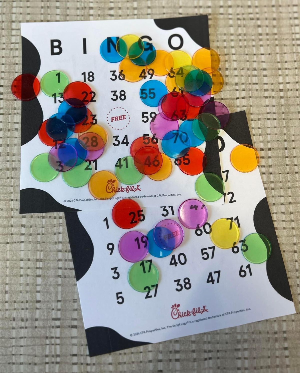 Chick-fil-A Bingo Night!