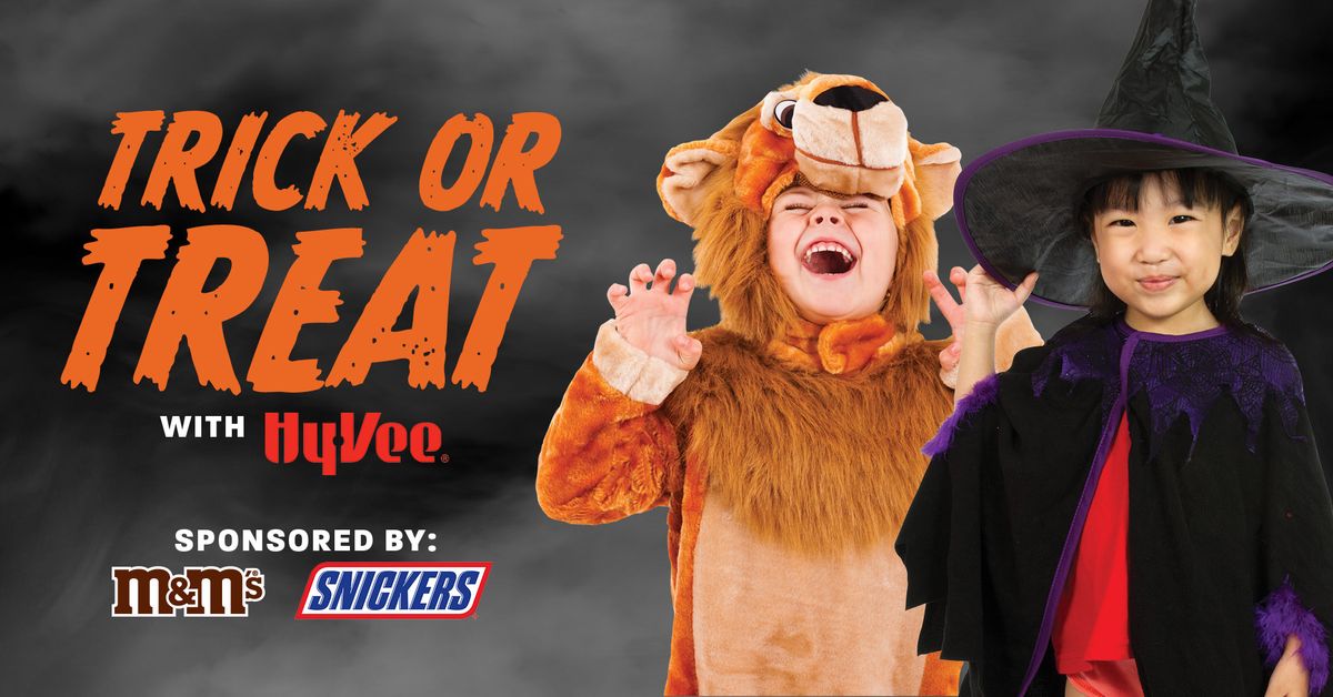 Trick or Treat with Hy-Vee: 10\/26