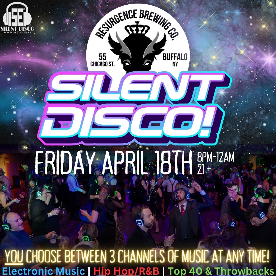 Silent Disco at Resurgence Brewing Company! - 4\/18\/25