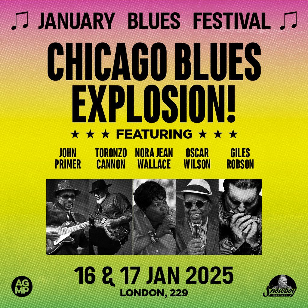 January Blues Festival: CHICAGO BLUES EXPLOSION!