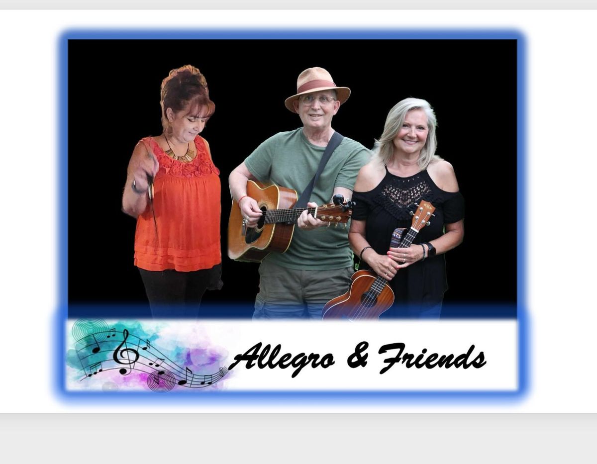 Allegro & Friends On Deck at the Wharf