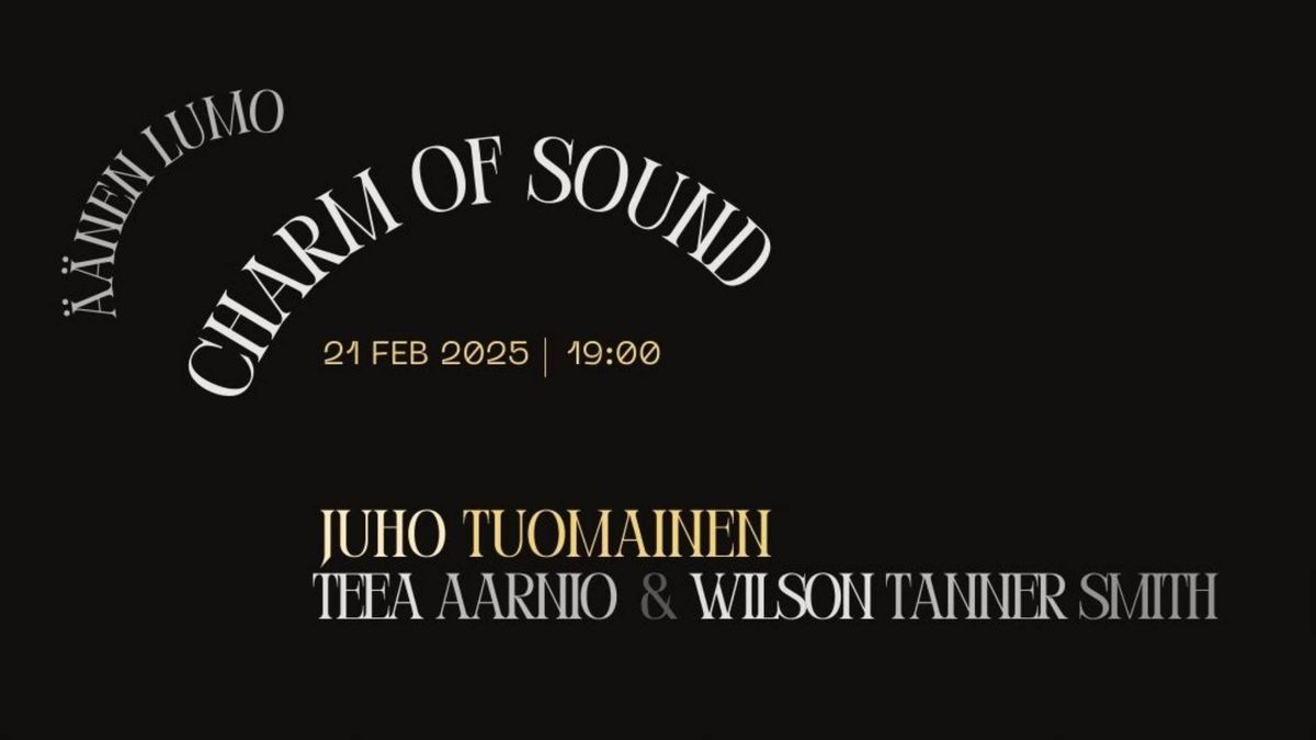 \u00c4\u00e4nen Lumo - Charm of Sound: Juho Tuomainen | Teea Aarnio & Wilson Tanner Smith