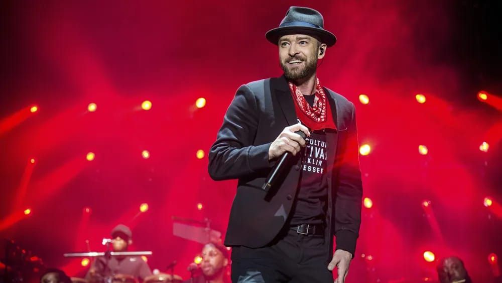 Justin Timberlake at Uber Arena