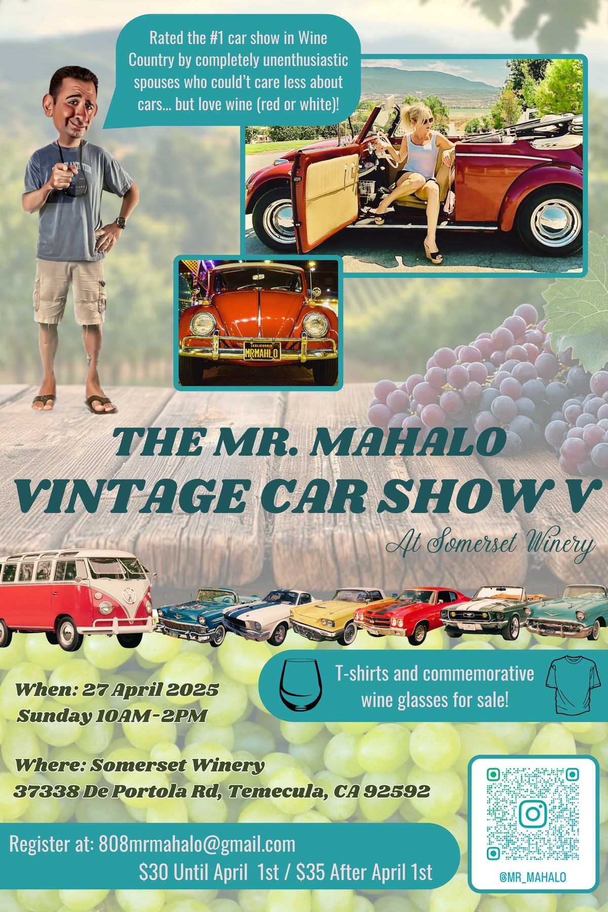 The Mr. Mahalo Vintage Car Show V