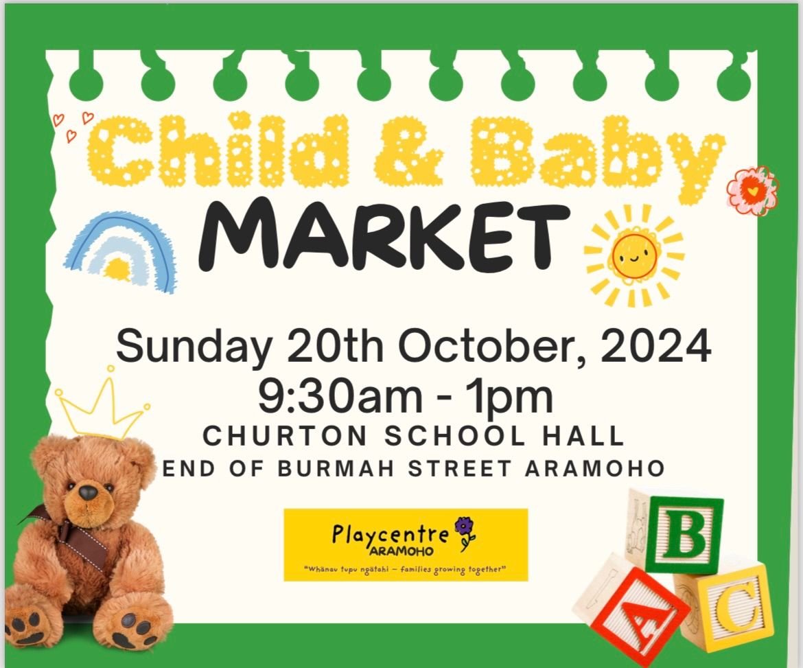 Aramoho Playcentre child & baby market 