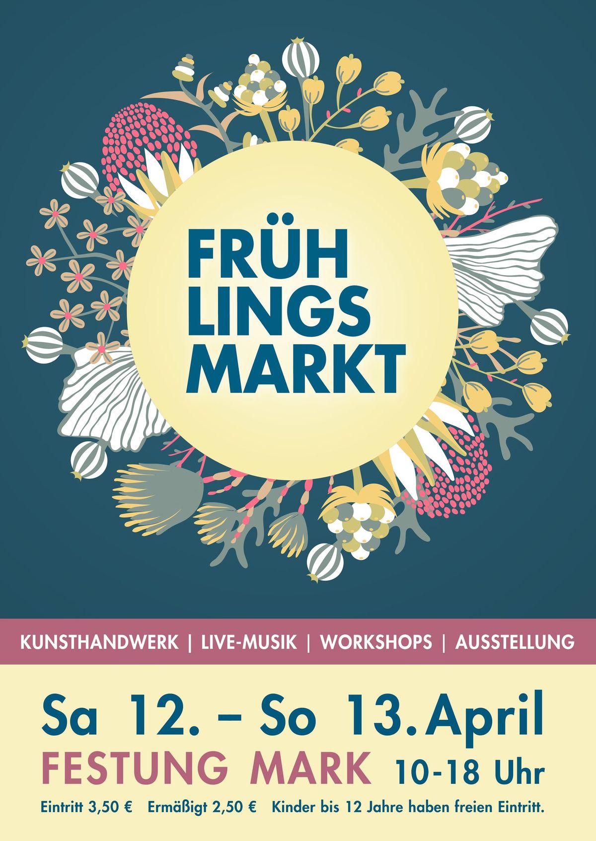 FR\u00dcHLINGSMARKT 2025 \ud83c\udf38 Live-Musik + Handmade + Ausstellung + Workshops