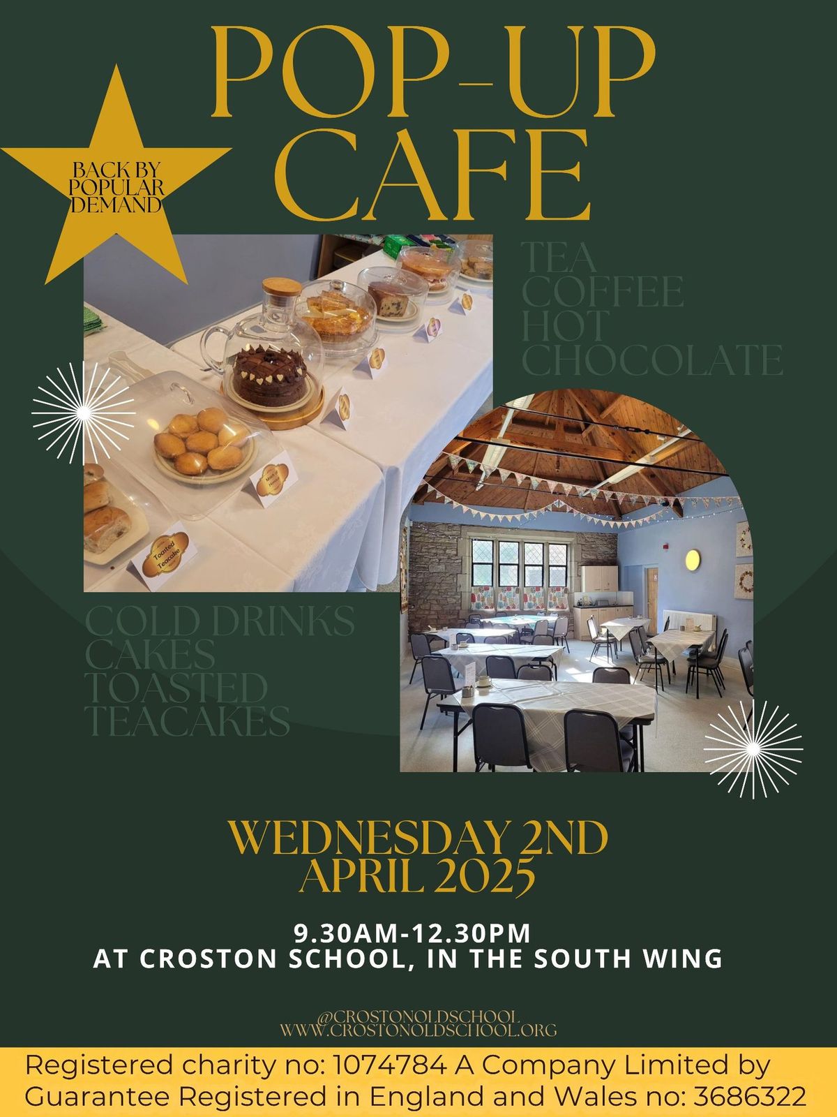 Pop-up Cafe at Croston Old School